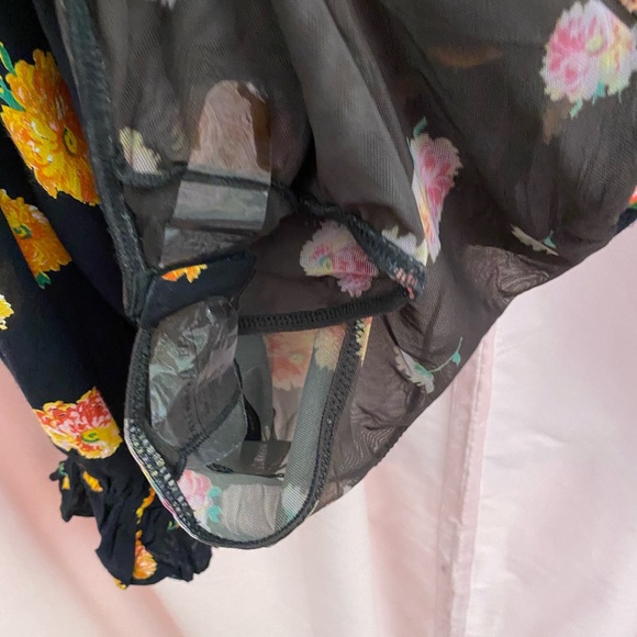 ⚠️Gone Today⚠️ Free People Floral Print Bodysuit - Picture 15 of 15